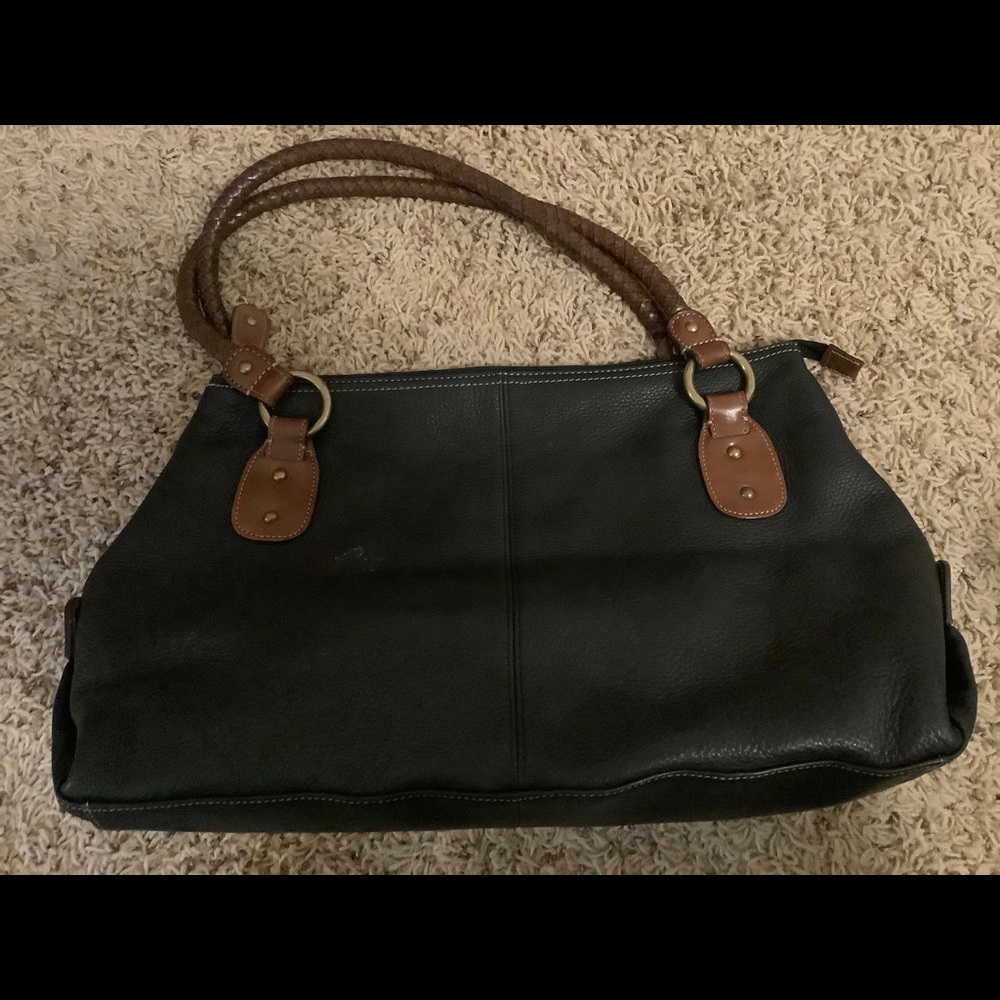 Fossil leather purse
